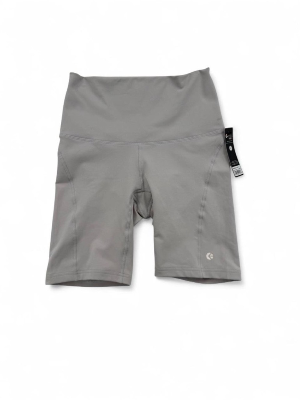 NWT Women’s Ethika Grey Power Lux Biker Athletic Shorts Size S